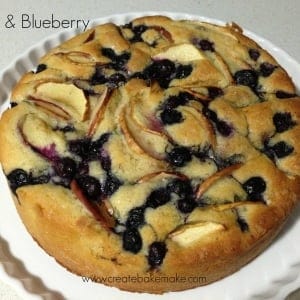 Apple and Blueberry Cake