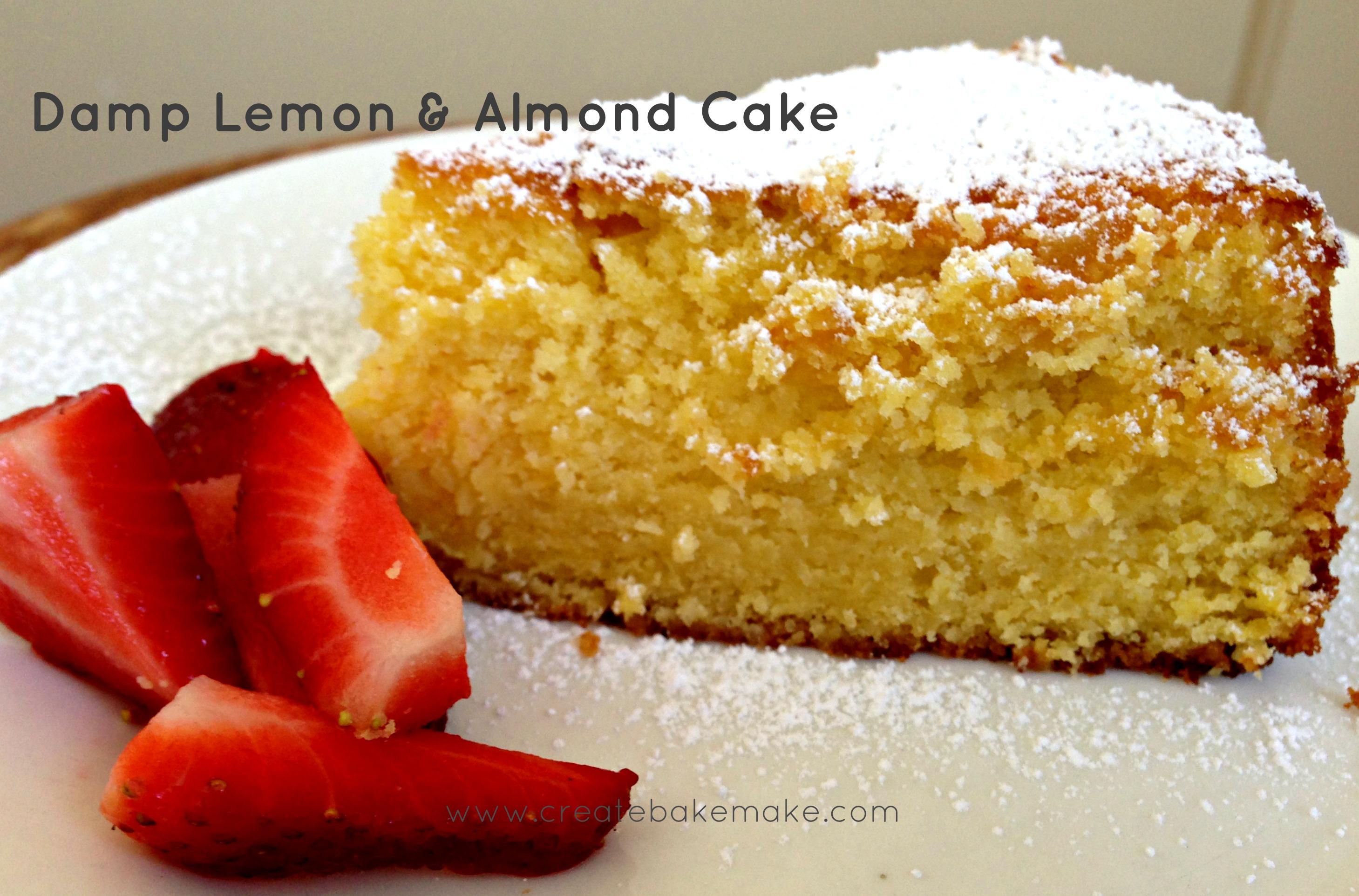 Lemon and Almond Cake - Create Bake Make