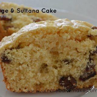 Simple Orange and Sultana Cake