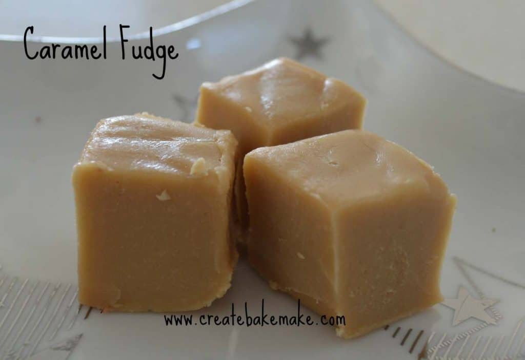 Christmas Baking Caramel Fudge Create Bake Make