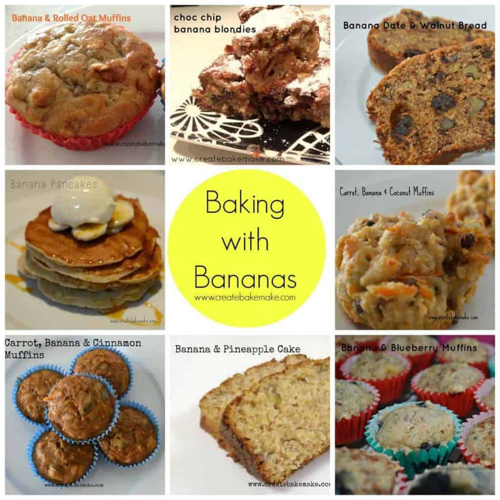 Baking with Bananas Create Bake Make
