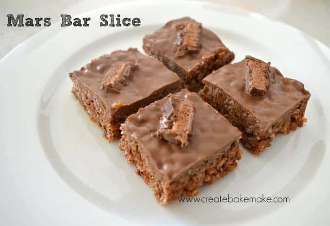 Mars Bar Slice