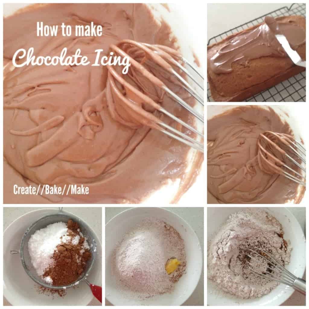how to make chocolate icing