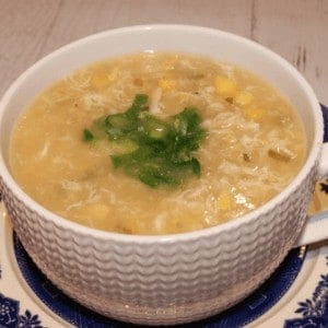 Easy Chicken and Corn Soup - Create Bake Make