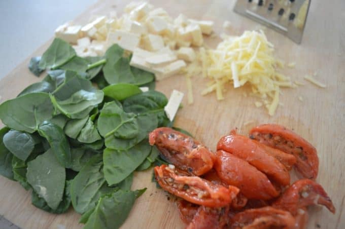 Spinach Feta and Tomato Scrolls 2