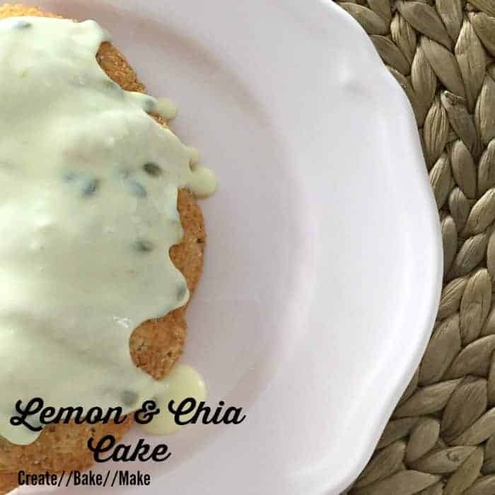 Lemon and Chia Cake Feature