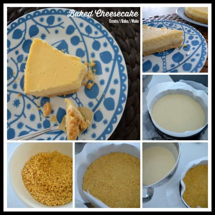 Baked Lemon Cheesecake