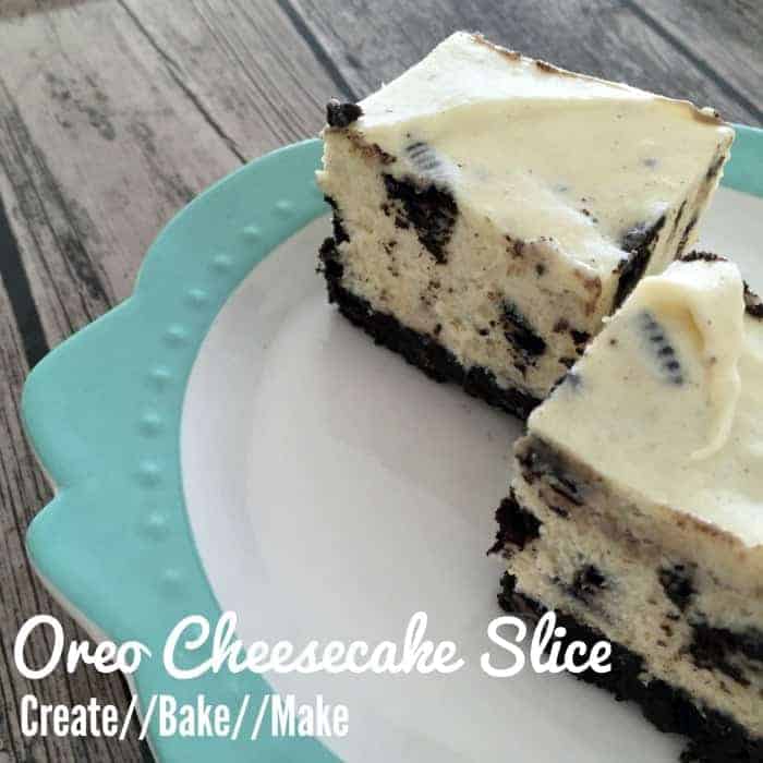 Oreo Cheesecake Slice Feature