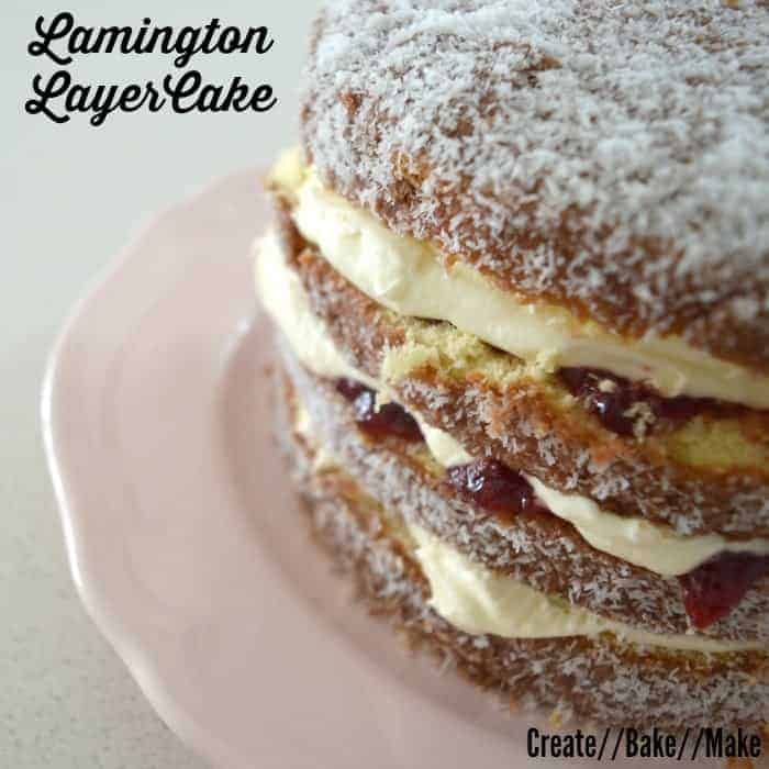 Lamington Layer Cake Feature