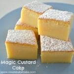 Vanilla Magic Custard Cake