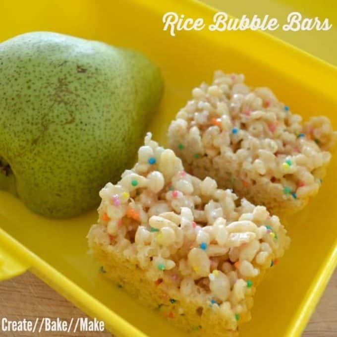 Rice Bubble Bars - Create Bake Make