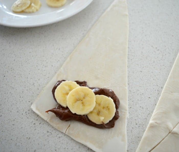 Nutella and Banana Croissants 4