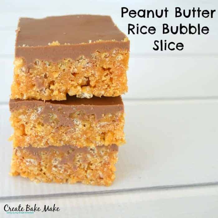 Peanut Butter Rice Bubble Slice 7