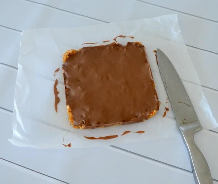 Peanut Butter and Rice bubble Slice 5