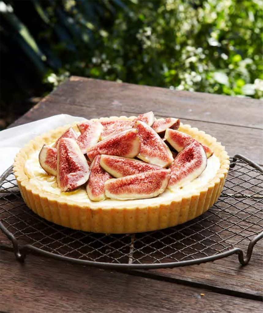 Fresh Fig & Mascarpone Tart