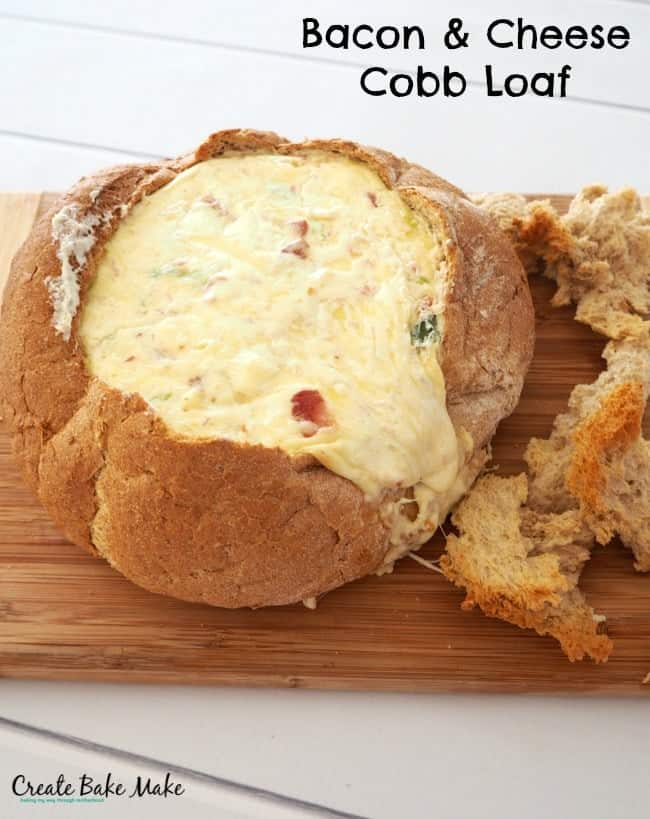Cheese and Bacon Cobb Loaf