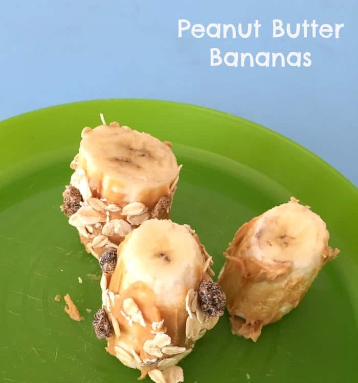 Peanut Butter Bananas