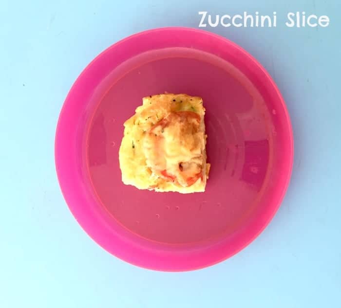 Zucchini Slice Toddlers