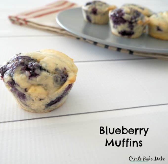 Easy Blueberry Muffin Recipe