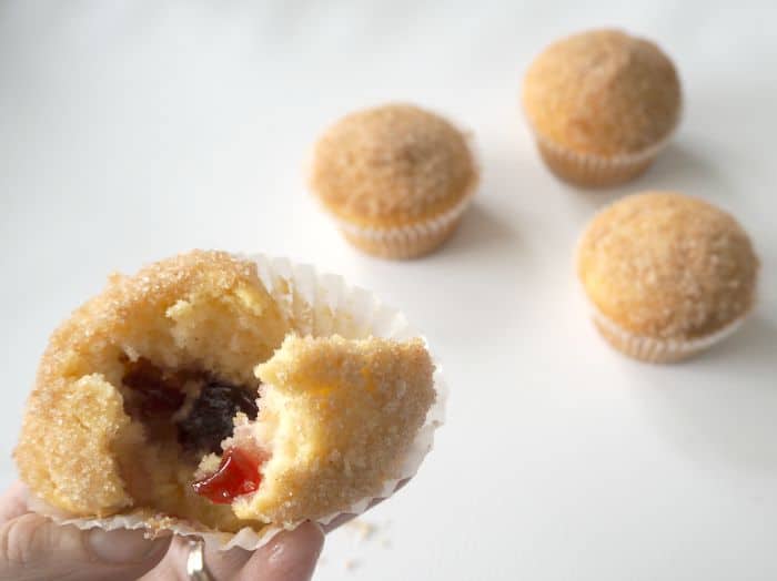 Thermomix Jam Donut Muffins