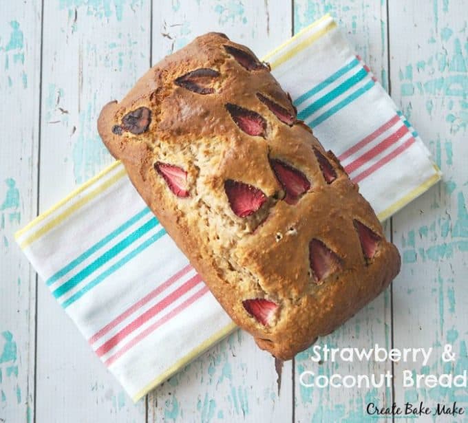 Simple Strawberry and Banana Loaf