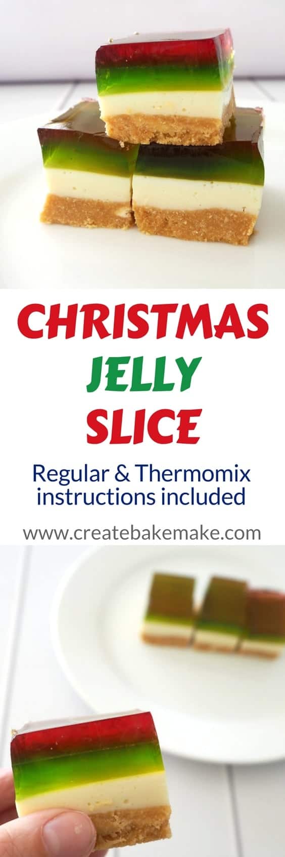 Christmas Jelly Slice Recipe