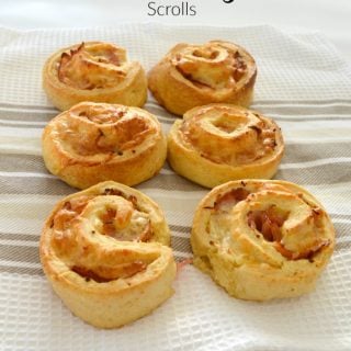 Easy Ham and Cheese Scrolls