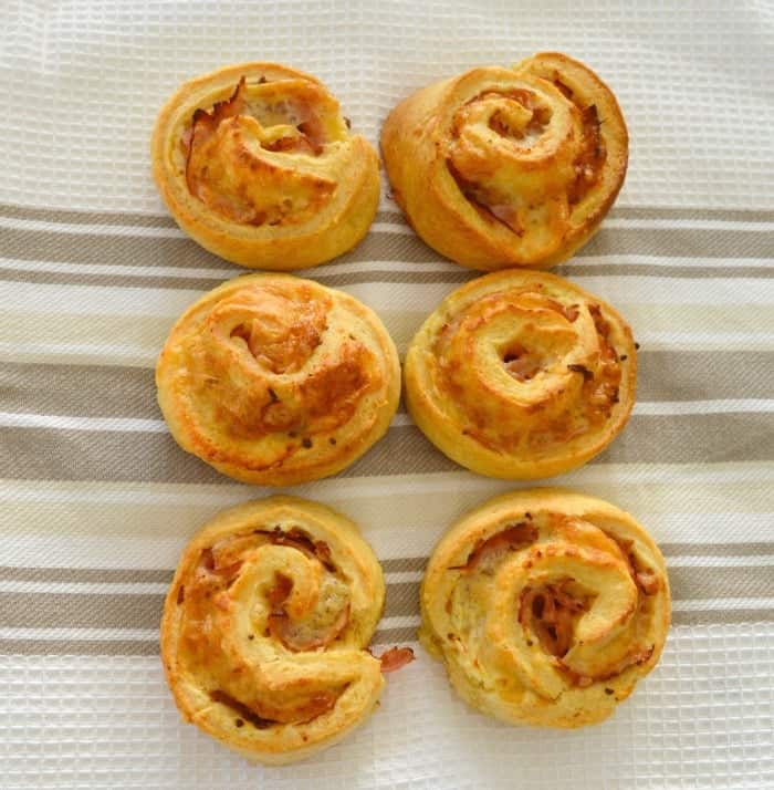 Easy Ham and Cheese Scrolls - Create Bake Make