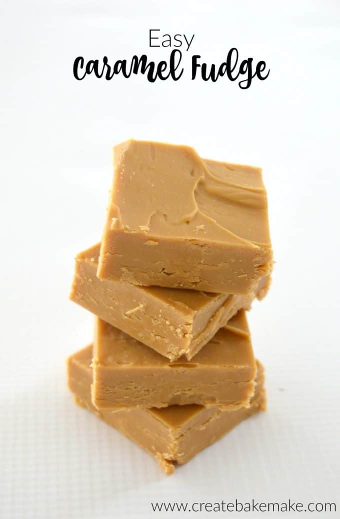 Easy Caramel Fudge Recipe