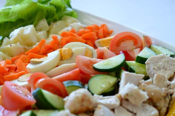 Family Friendly Cobb Salad Recipe