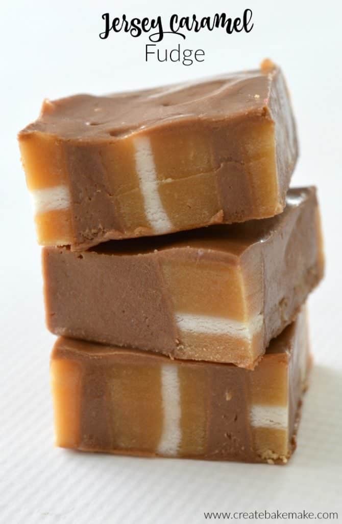 Jersey Caramel Fudge Create Bake Make