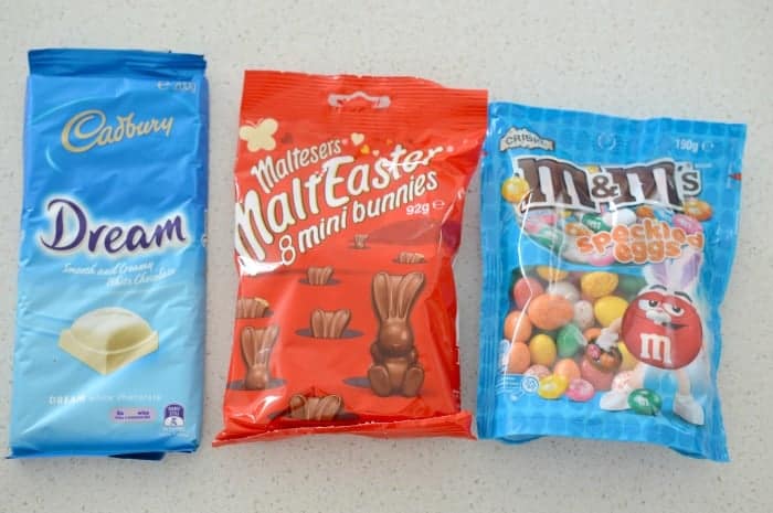 White Chocolate and Maltesers Easter Bark