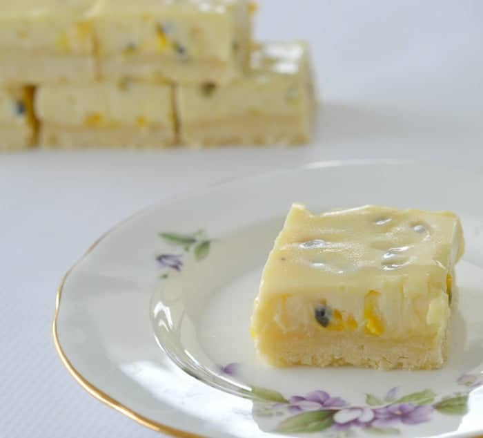 Easy Passionfruit Slice Recipe