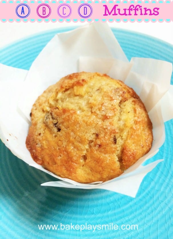 Freezer Friendly ABCD Muffins