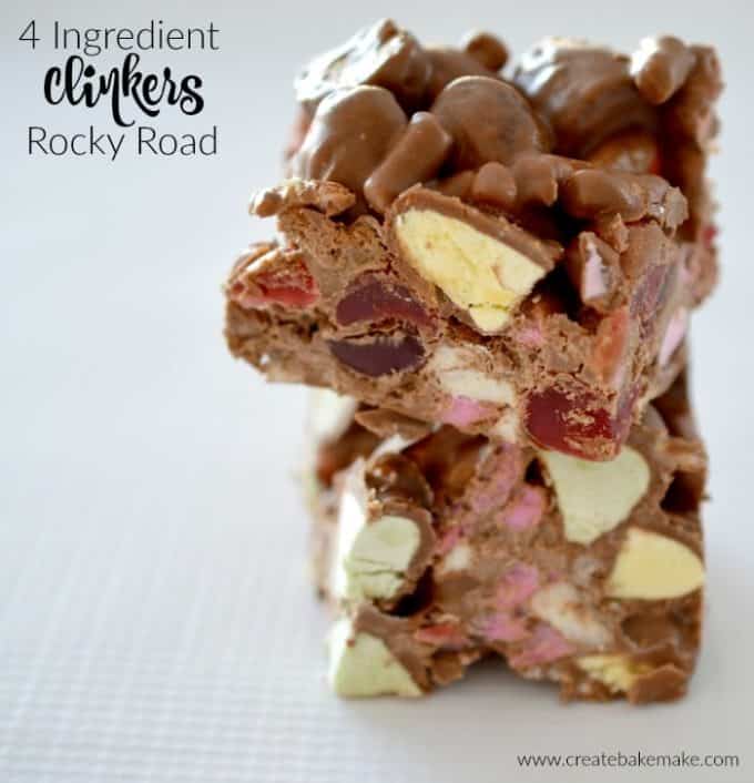 4 Ingredient Clinkers Rocky Road Recipe