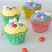 Lemon Easter Bunny Cupcakes