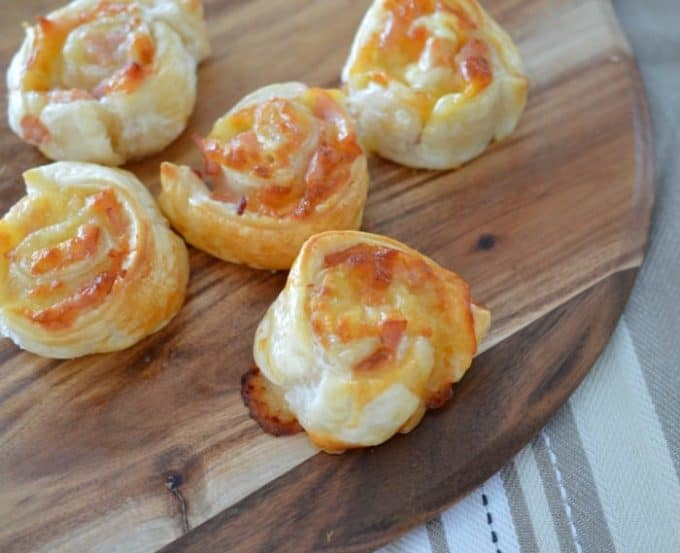 Bacon and Cheese Pinwheels