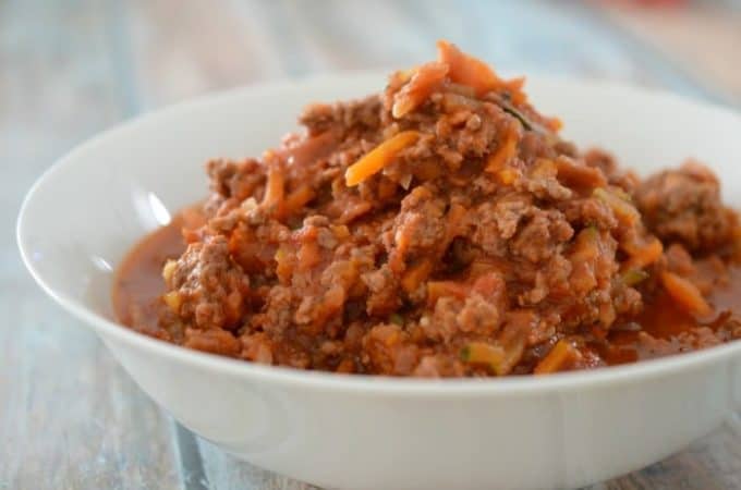 Hidden Veggie Bolognese