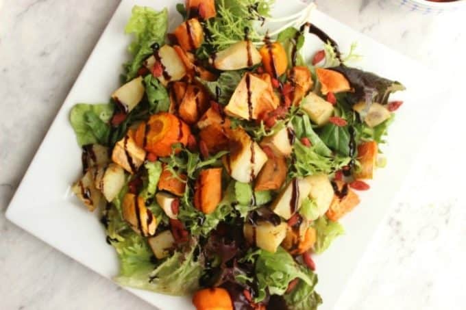 Simple Roasted Vegetable Salad