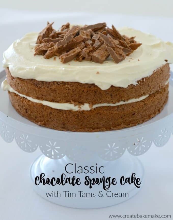 Chocolate Sponge Cake Recipe