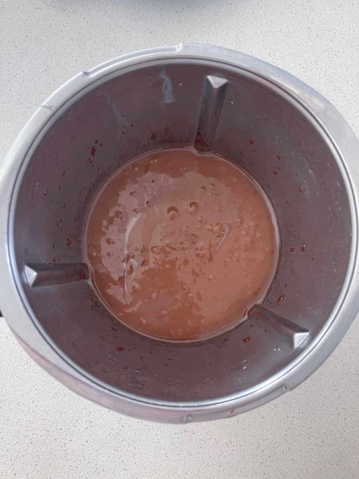chocolate fudge ingredients in thermomix.
