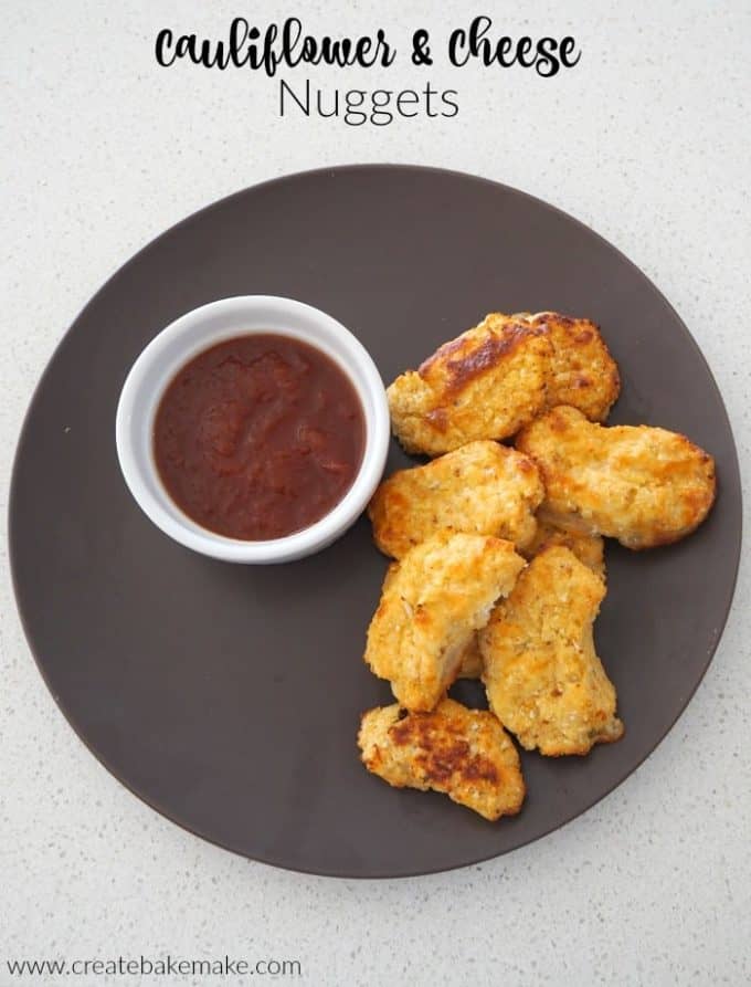 Cauliflower and Cheese Nuggets