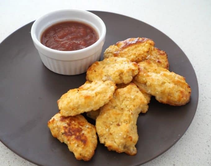 Cauliflower and Cheese Nuggets