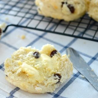 4 Ingredient Sultana Scones