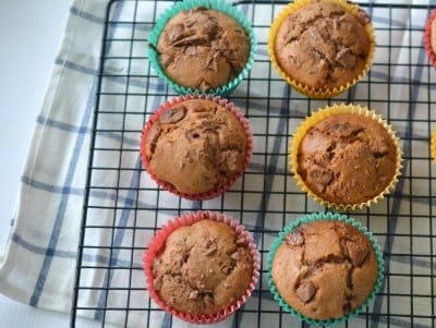 Chocolate Chip and Milo Muffins