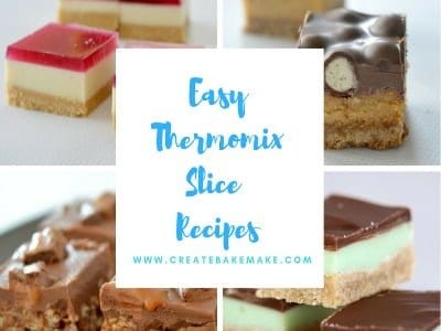 easy thermomix slice recipes