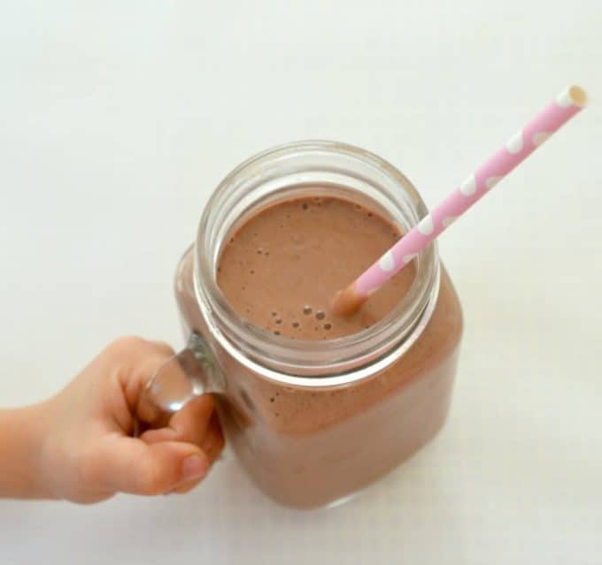 healthy chocolate milkshake recipe