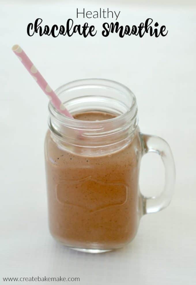 Healthy Chocolate Smoothie Recipe