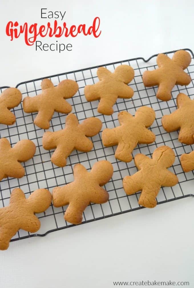 Easy Gingerbread Recipe - Create Bake Make