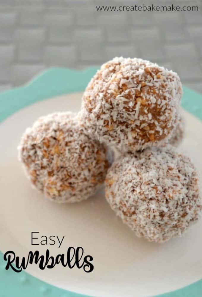 Easy Thermomix Rum Balls - Create Bake Make